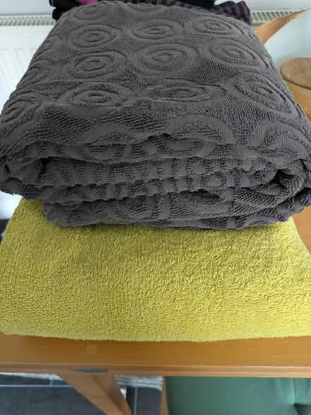 Photo of free Bath towels X2 (for animals etc) (Ettiley Heath CW11) #1