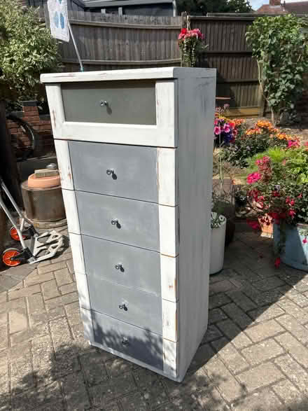 Photo of free Tall office style drawer unit (Bearwood, BH11 9UH) #1