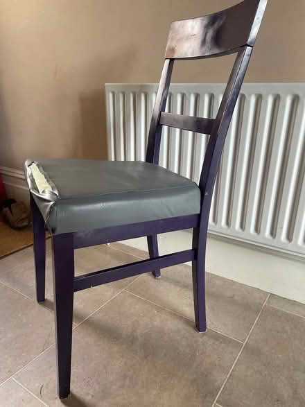 Photo of free 6 dining chairs (ME16) #3