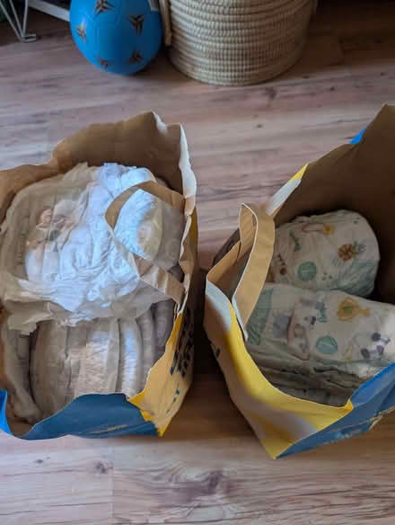 Photo of free Size 7 nappies (Caversham RG4) #1