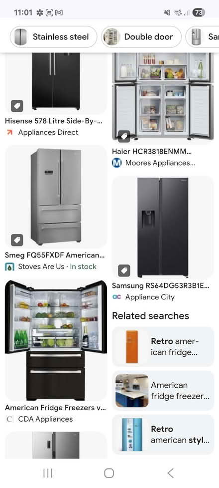 Photo of Large fridge freezer (Pittville GL50) #1