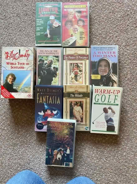 Photo of free vhs videos (RH17 6TQ) #1