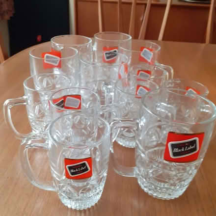 Photo of free One pint and half pint glass tankards (Kenilworth CV8) #1