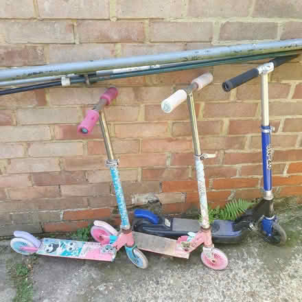 Photo of free 3 kids scooters (St Helens TN34) #1