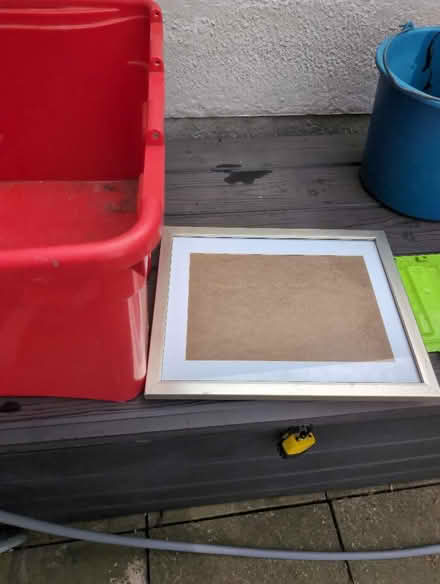 Photo of free Plastic box large picture frame (Barton-in-Fabis CP NG11) #1
