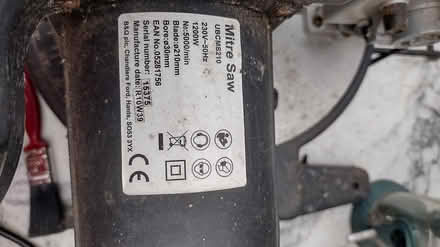 Photo of free Electric Mitre Saw (Burntwood WS7) #3