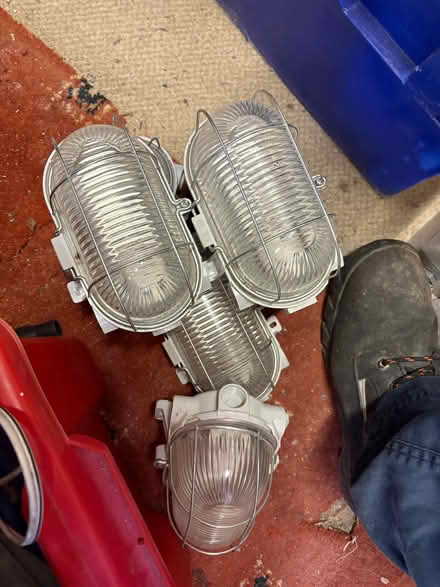 Photo of free 6 Legrand 60 watt lights (Tinshill LS16) #1