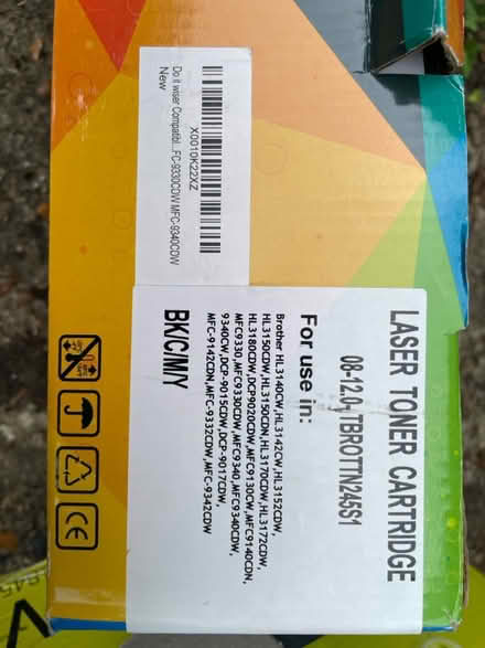 Photo of free Laser toner cartridge (4) (SM5) #1