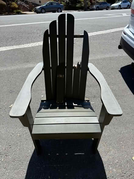 Photo of free Adirondack Chair (Berkeley) #1