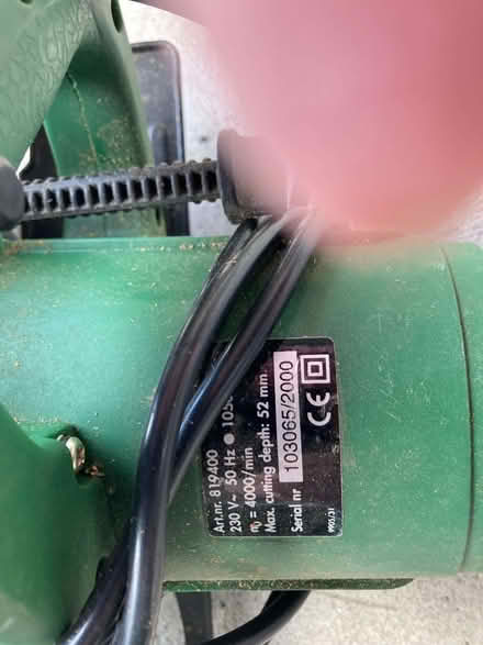 Photo of free Toledo TKS-160 Circular Saw (Ravelston EH4) #2