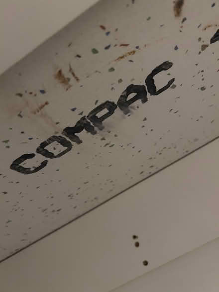 Photo of free White mosaic quartz kitchen worktop 2.5m x 0.8m (Norton LD8) #2