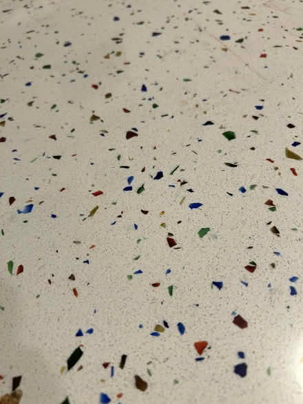 Photo of free White mosaic quartz kitchen worktop 2.5m x 0.8m (Norton LD8) #3