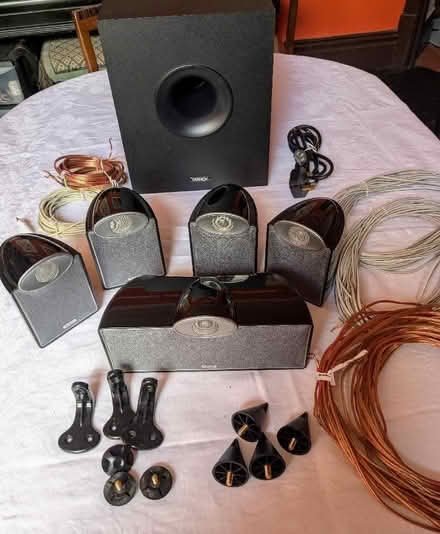 Photo of free Tannoy 5.1 speaker set with sub woofer (Skerton LA1) #1