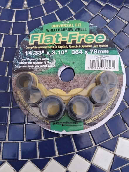 Photo of free Wheelbarrow axle parts (Woodley RG5) #1