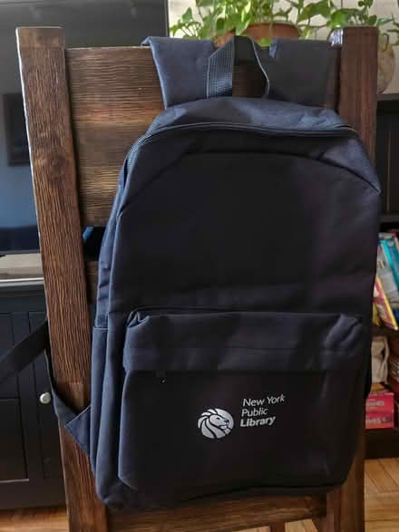 Photo of free NYPL Backpack (Stuyvesant Town) #2