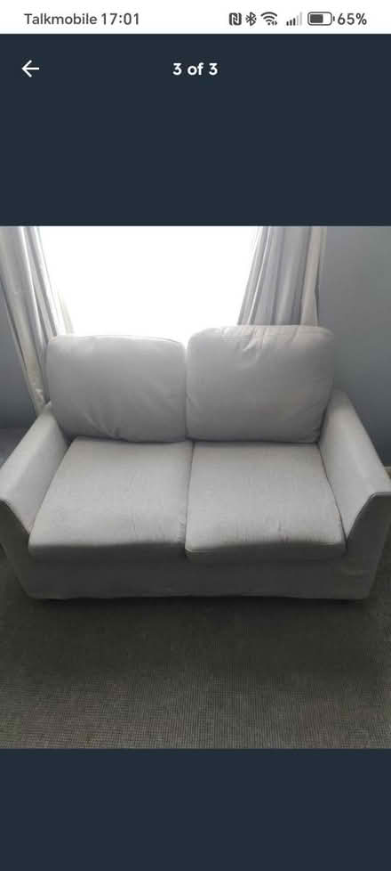 Photo of free Grey sofa (Reading RG1) #2
