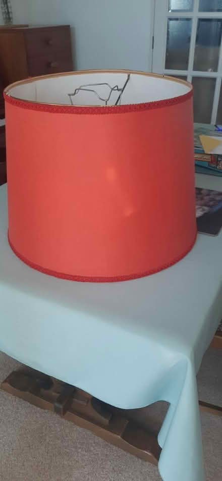 Photo of free Red lampshade for standard lamp (Bedford MK41) #1