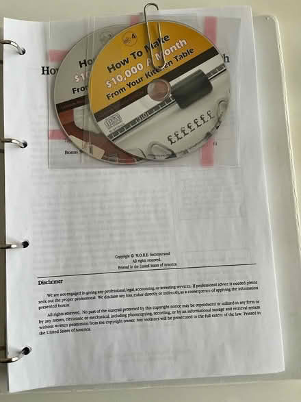 Photo of free How to make money transcripts (Ealing London) #3