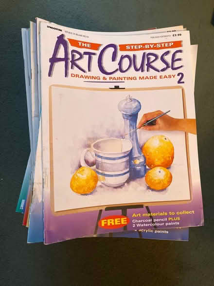 Photo of free The Step by Step Art Course Magazines (CT2) #1