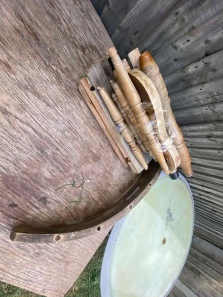 Photo of free Chair wood parts (Silvertown E16) #2