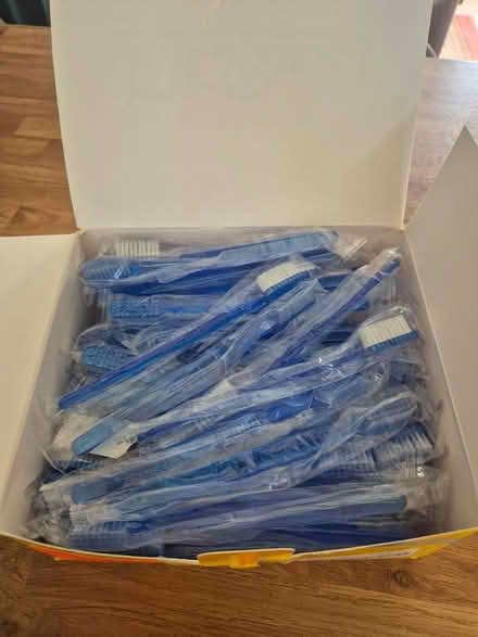 Photo of free Box of Disposable Toothbrushes (Annscroft) #1