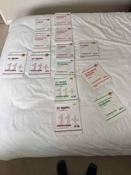 Photo of free CGP 11+ books (Stroud) #1