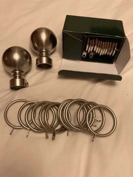 Photo of free Curtain pole accessories (Bugbrooke) #1