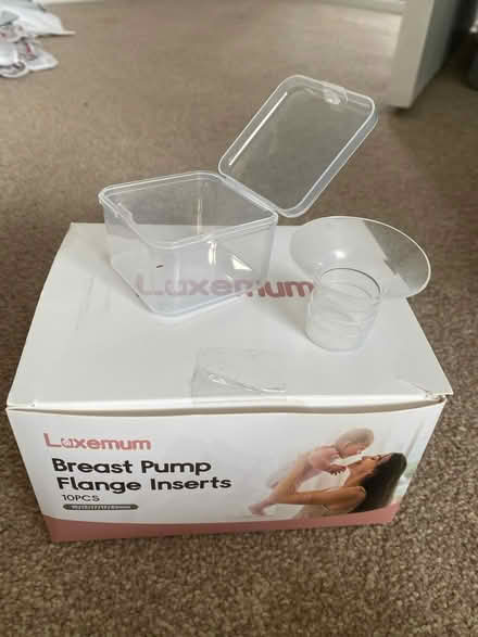 Photo of free Breast pump flanges (GL51) #1