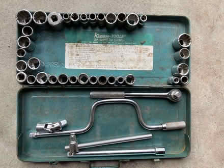 Photo of free Kamasa ½ inch socket set (Ravelston EH4) #1