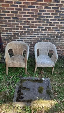 Photo of free Two garden chairs (Wokingham RG40) #1