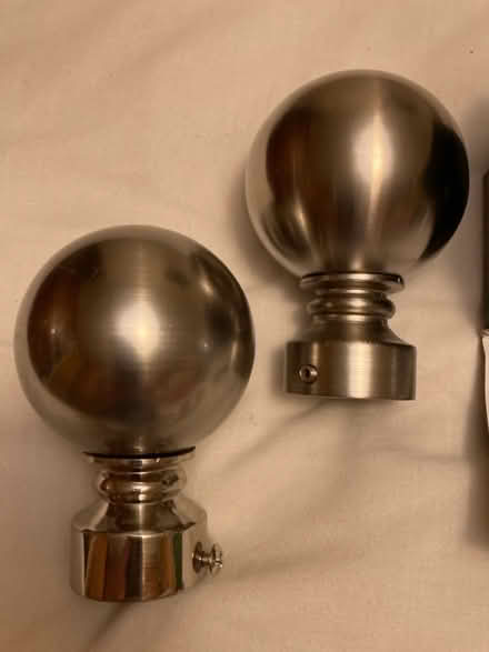 Photo of free Curtain pole accessories (Bugbrooke) #2