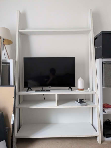 Photo of free TV Stand - White (Rainhill L35) #1
