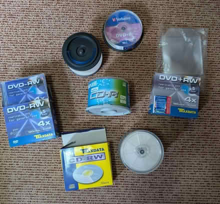 Photo of free Blank recordable CDs and DVDs (Bowerham LA1) #1