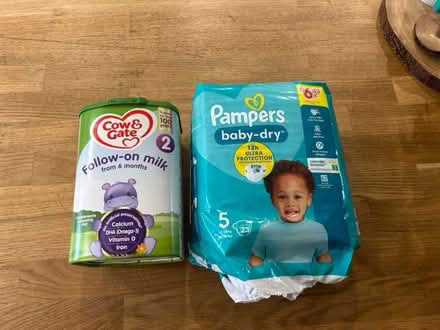 Photo of free Milk and Nappies (Carr Bank LA7) #1