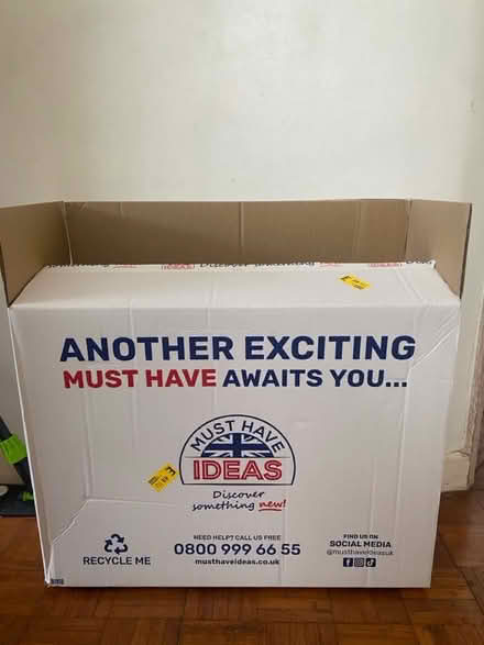 Photo of free Sturdy large cardboard box (Waltham Abbey EN91) #1