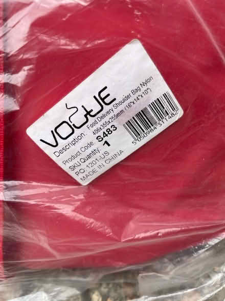 Photo of free Food delivery shoulder bag (SM5) #2