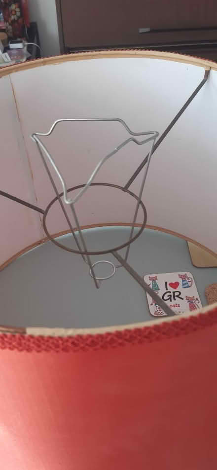 Photo of free Red lampshade for standard lamp (Bedford MK41) #2