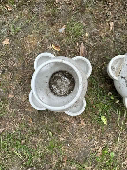Photo of free Plant pots in white (Longsight M18) #2
