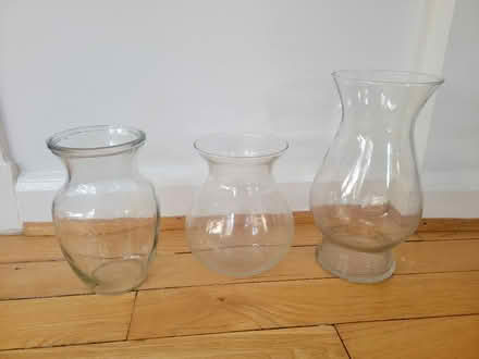 Photo of free Glass flower vases (Cathedral Heights) #1
