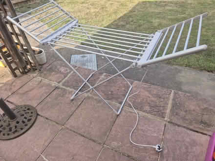 Photo of free Heated winged airer (Mendlesham.) #1