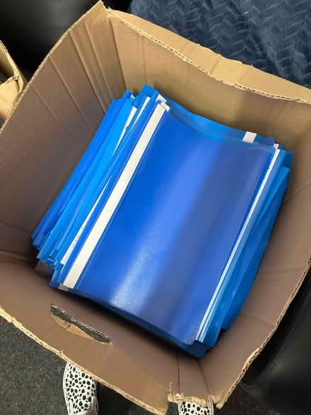 Photo of free Box of plastic files (Cowley road OX4) #1