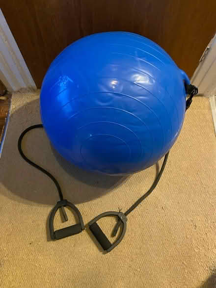 Photo of free Inflatable Exercise Ball With Pump (Wincobank Sheffield S9) #1