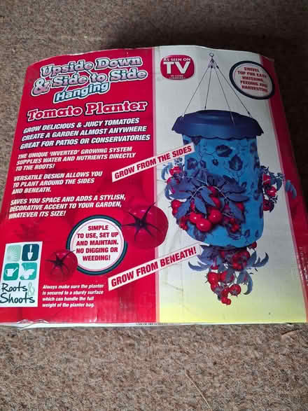 Photo of free Hanging tomato planter (Woodley RG5) #2