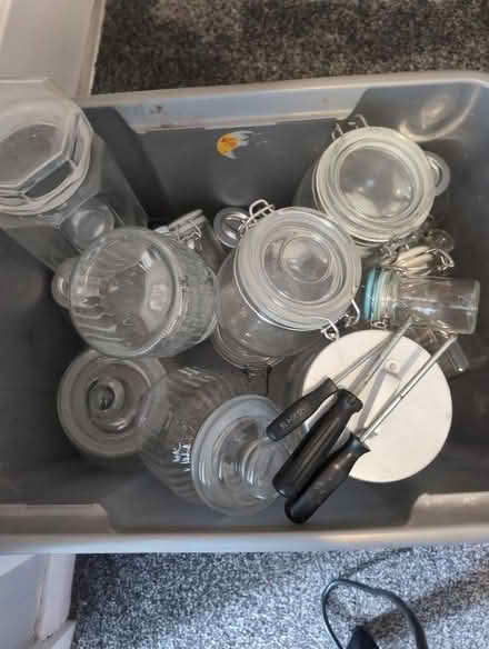 Photo of free Box of jars 3 x screwdrivers (Barton-in-Fabis CP NG11) #1