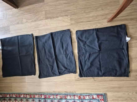 Photo of free Ikea Cushion Covers Black (Clerwood EH12) #1