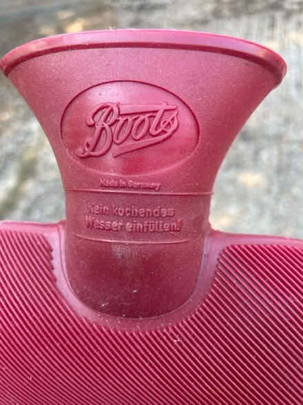 Photo of free Boots hot water bottle (SM5) #2