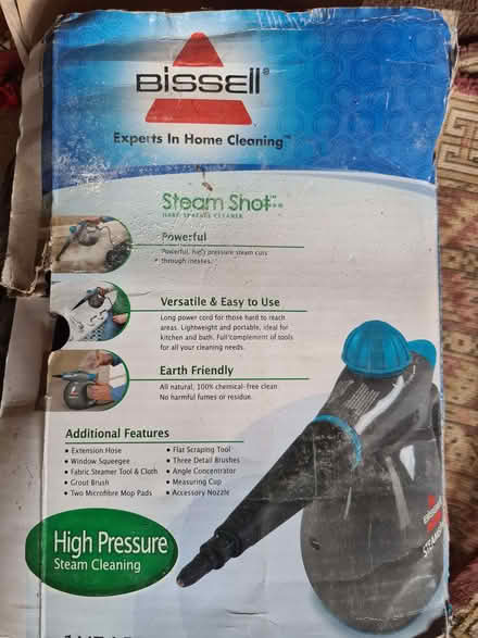 Photo of free Bissell steam cleaner (Combe St Nicholas TA20) #2