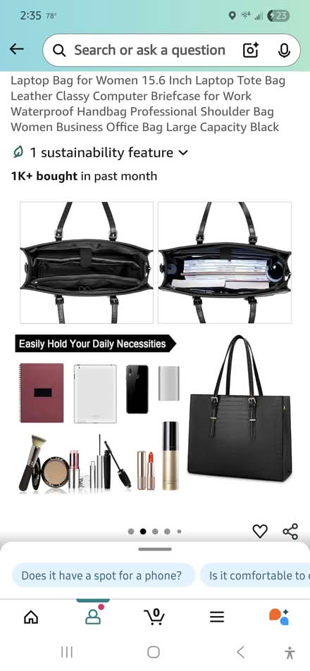 Photo of free Laptop bag (off Fisher Blvd) #2