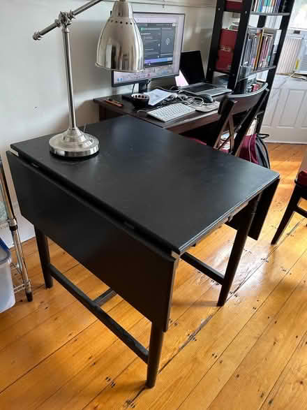 Photo of free Ikea Ingatorp Dining Table (Newbury St., Back Bay) #3