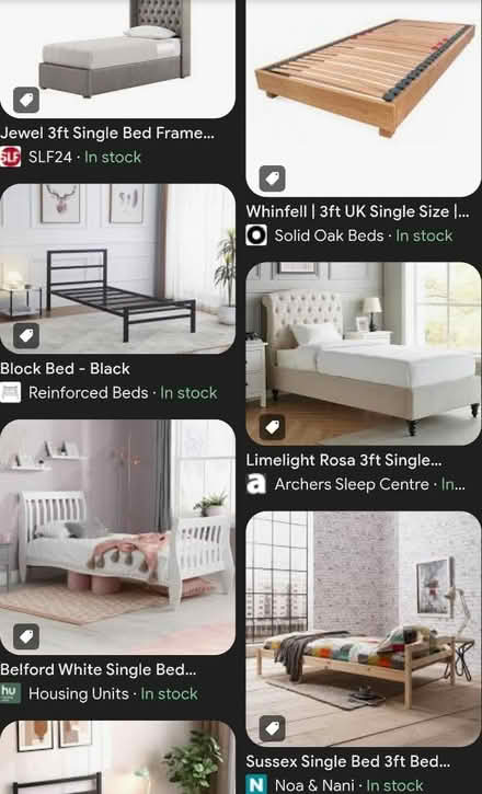 Photo of Single Bed base (CH43) #1